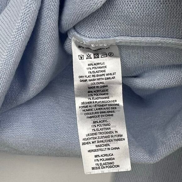 French Connection Pullover Cropped Hooded Sweater Womens Size Large - Picture 6 of 6